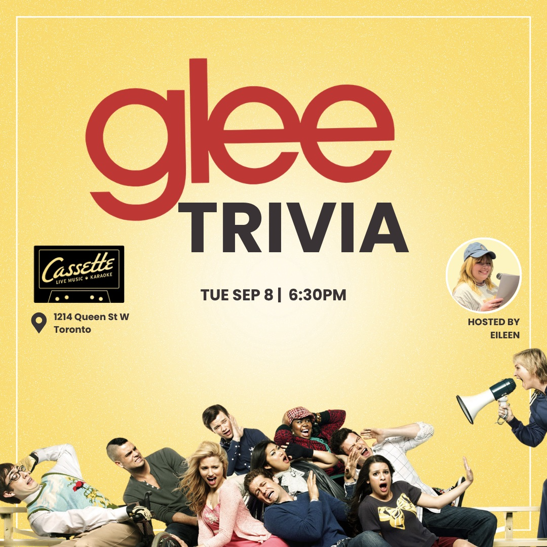 Glee Trivia at Cassette (Seasons 1-3)
