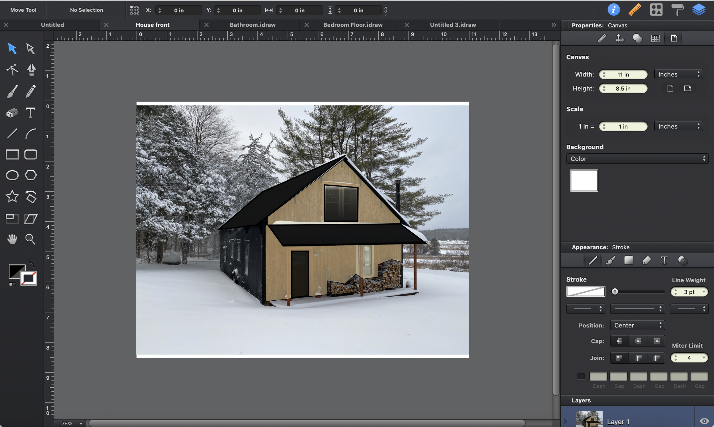 An iOS app I use to make mediocre (but useful!) renderings.