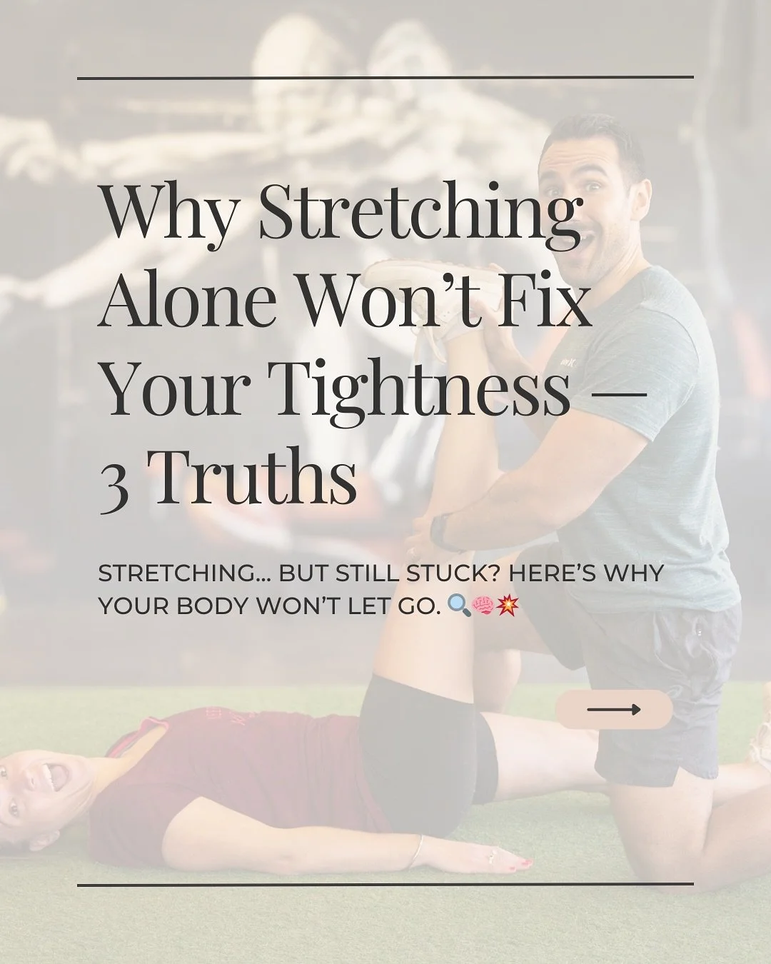 Still stretching, still tight? 🧠💥
It&rsquo;s not your muscles &mdash; it&rsquo;s your fascia.

Your body isn&rsquo;t stuck by accident.
It&rsquo;s holding patterns that need more than random stretching.

Soma in the Park is where we work with the r
