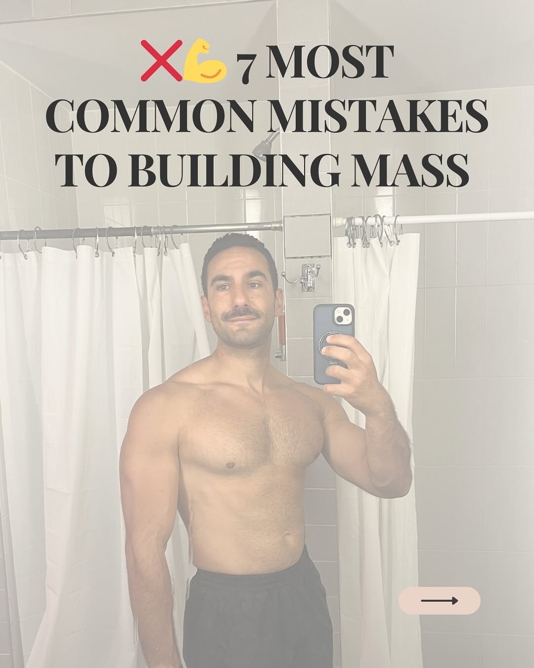 💥 7 Common Mistakes That Are Keeping You from Gaining Mass

Most people train hard but still struggle to build mass. Here&rsquo;s what usually goes wrong:

1️⃣ Volume is too low &ndash; Muscle needs 4&ndash;5 sessions per week to grow.
2️⃣ Only 3 se