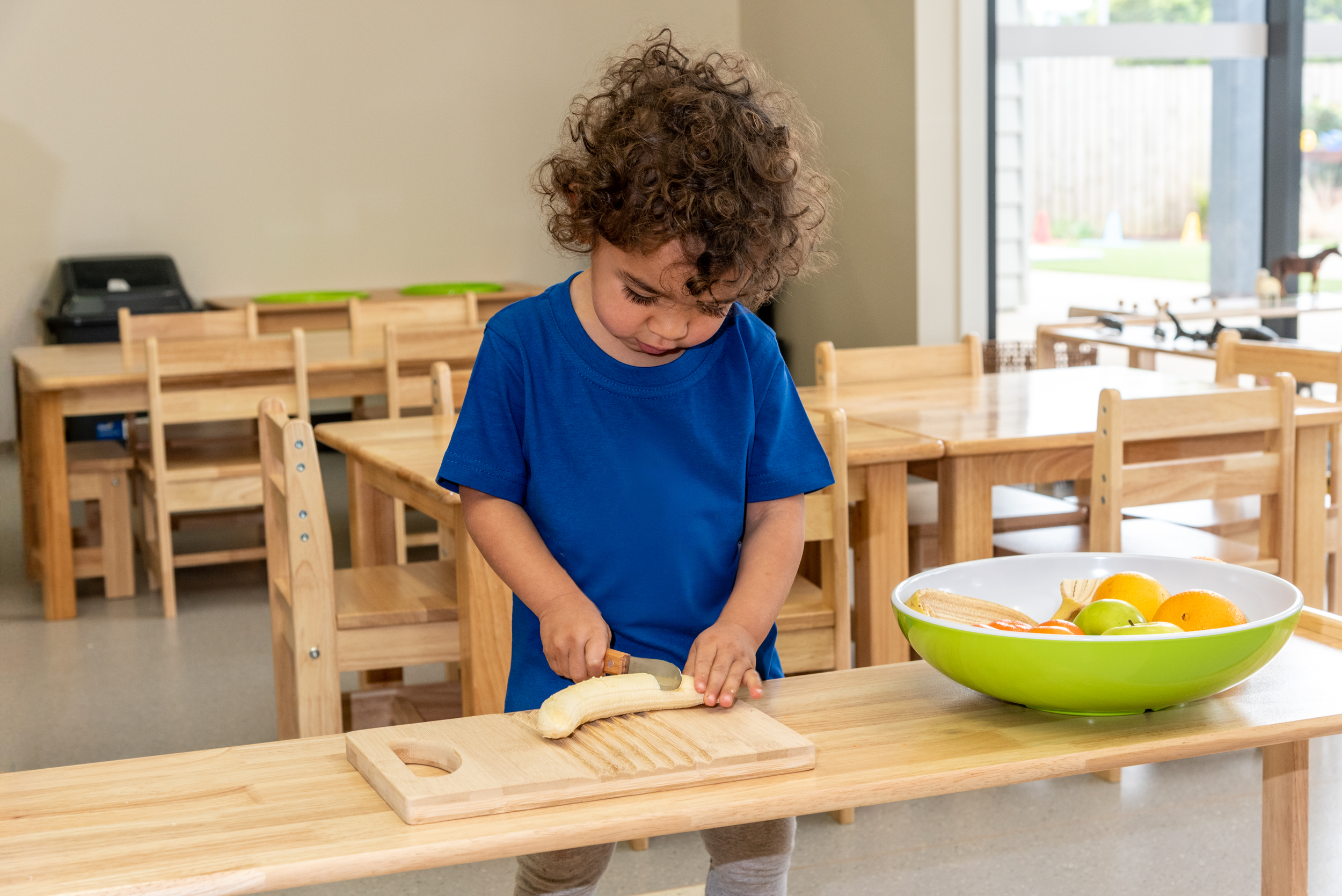 Child Engaged in Nutrition Activities