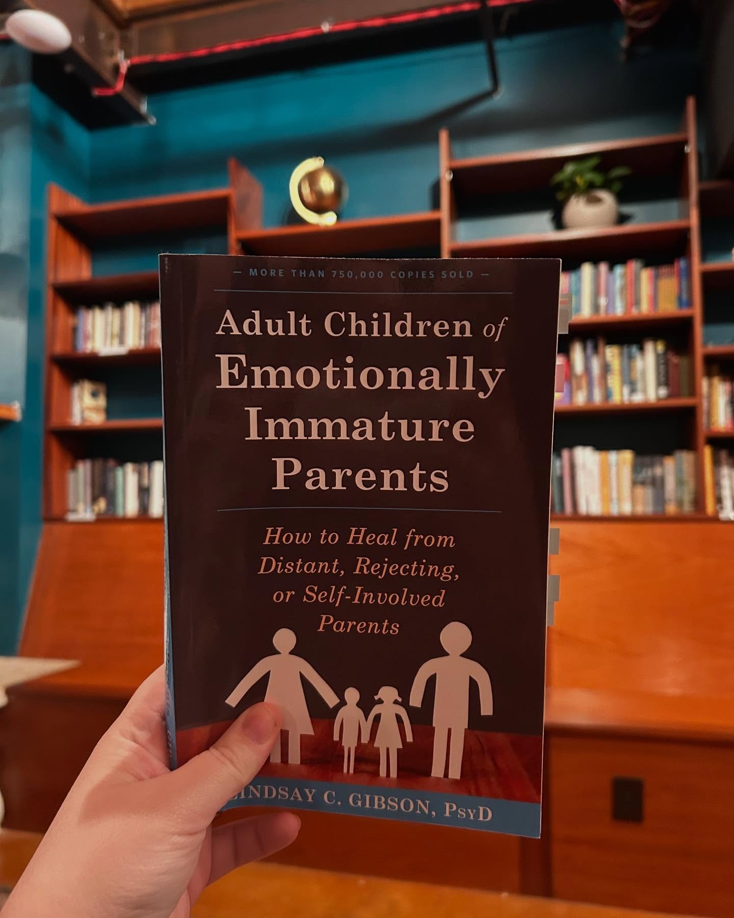📚 ATX Therapist Book Club - January 2025📚 
Organized and ran by Madison Domin, LCSW, CCTP

Adult Children of Emotionally Immature Parents by Lindsay C Gibson, PsyD. 
⭐️⭐️⭐️⭐️⚪️
.
&ldquo;This is what I do with my clients! I didn&rsquo;t even realize