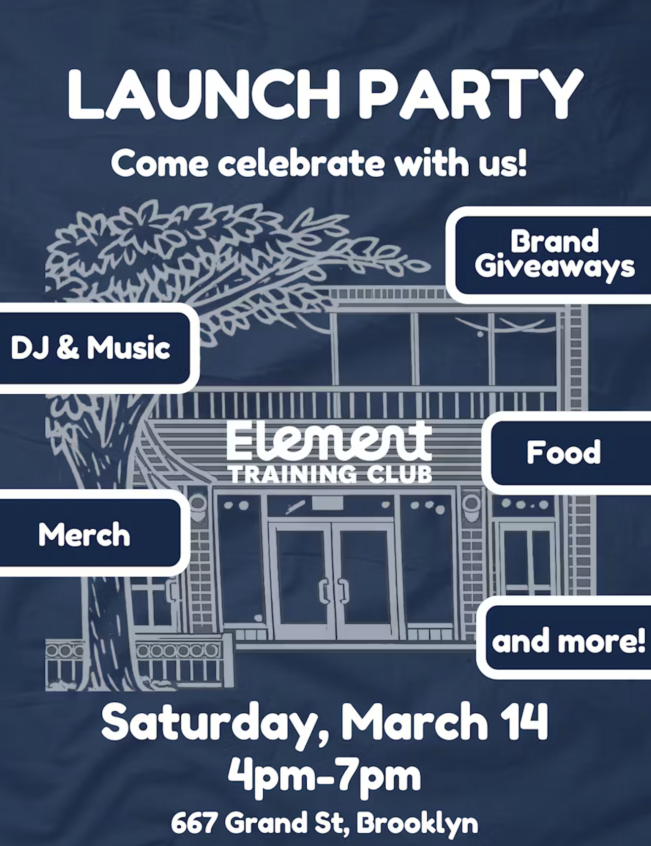Element Training Club Launch Party