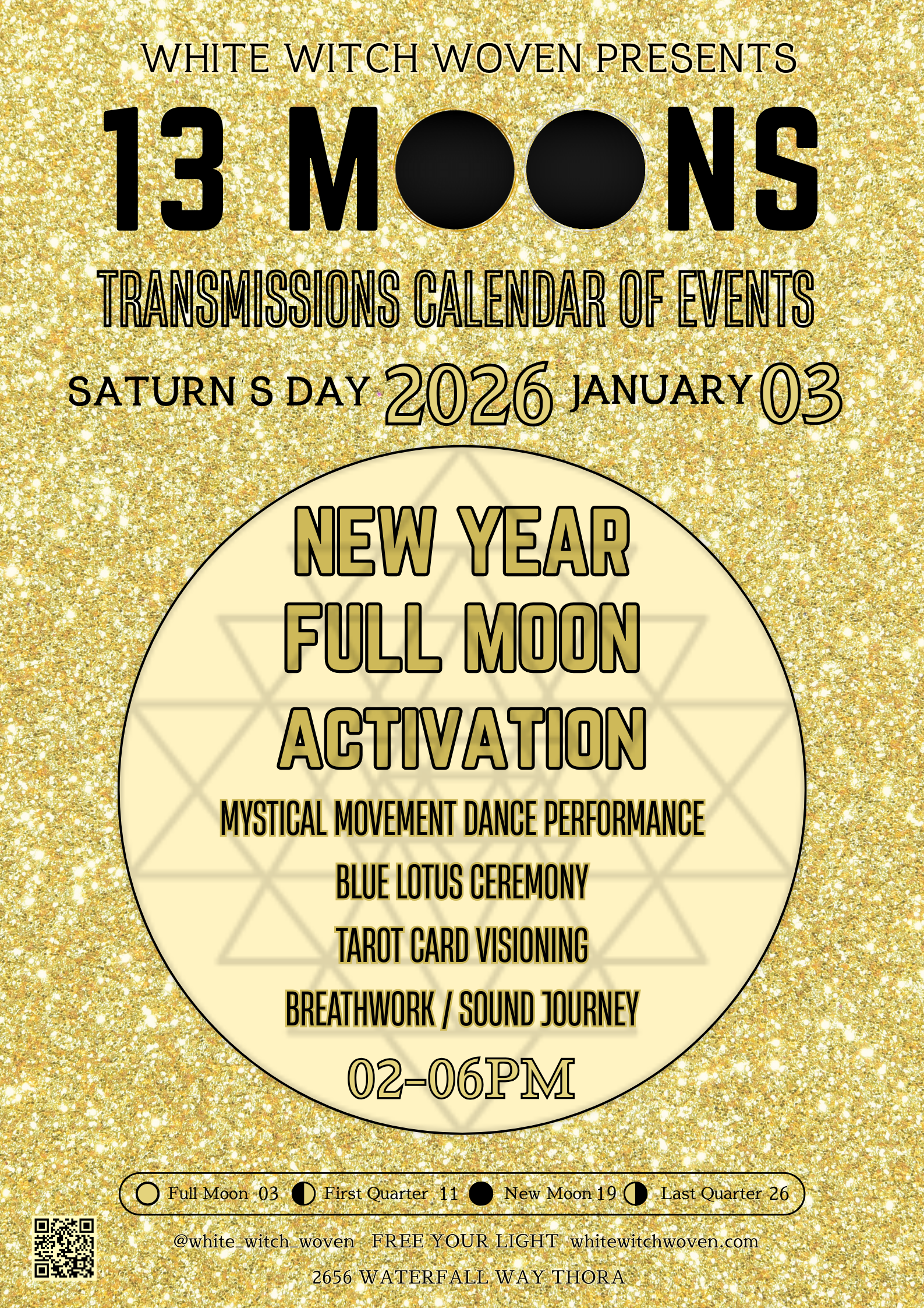 NEW YEAR FULL MOON ACTIVATION