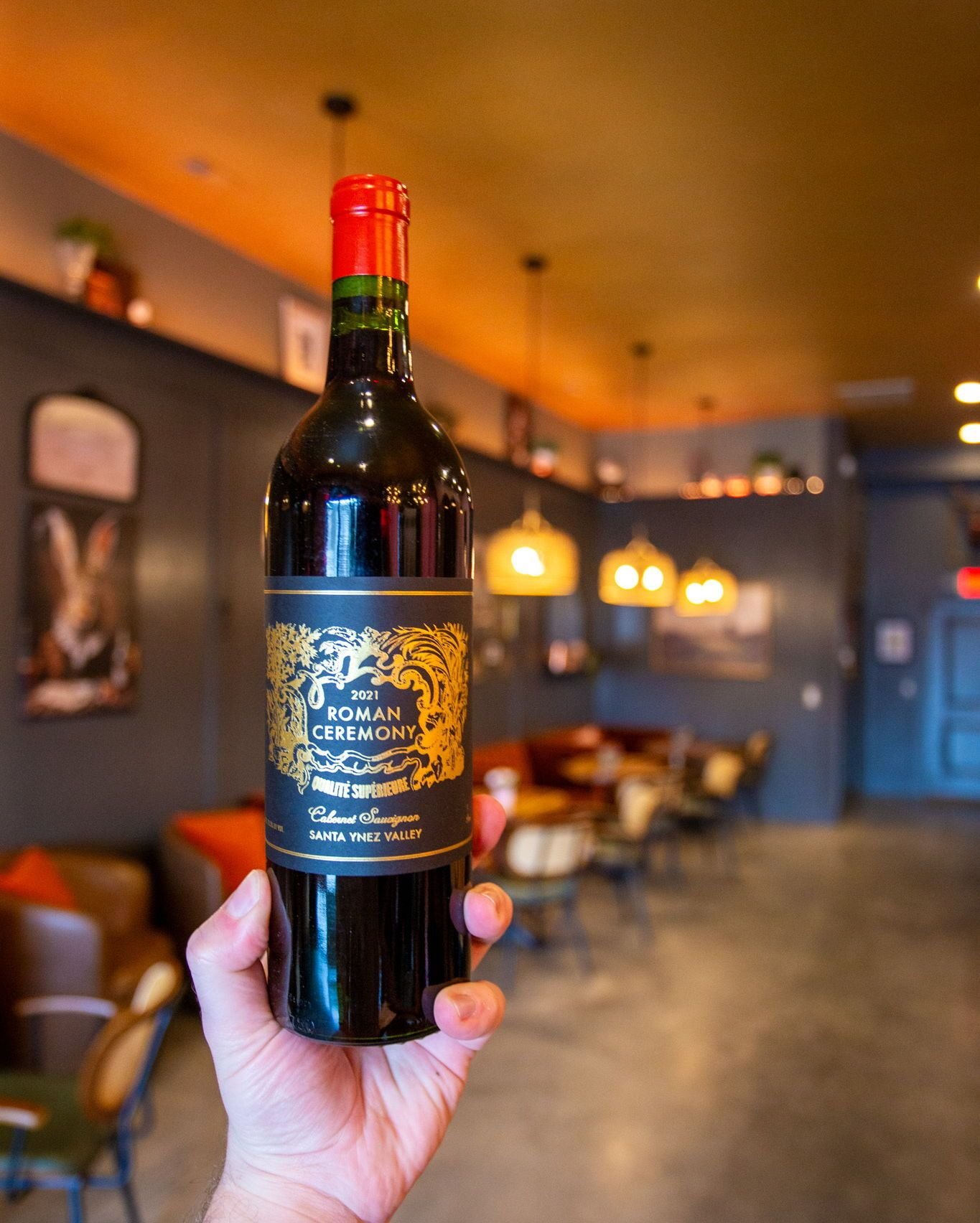 Roman Ceremony
Black cherry, chocolate, mint and peppercorns. An honest expression of Cabernet Sauvignon made with minimal intervention.