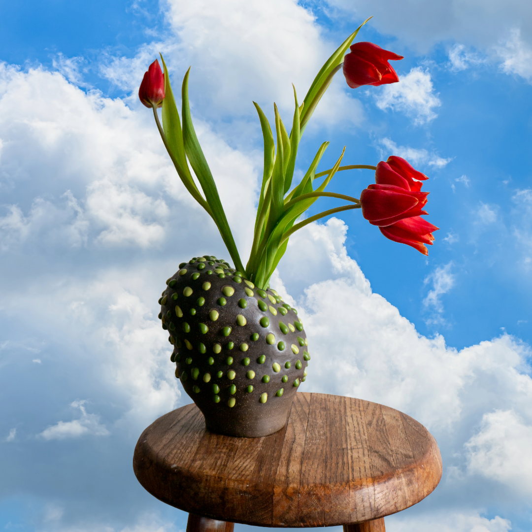 Earthy and Curvy Vase