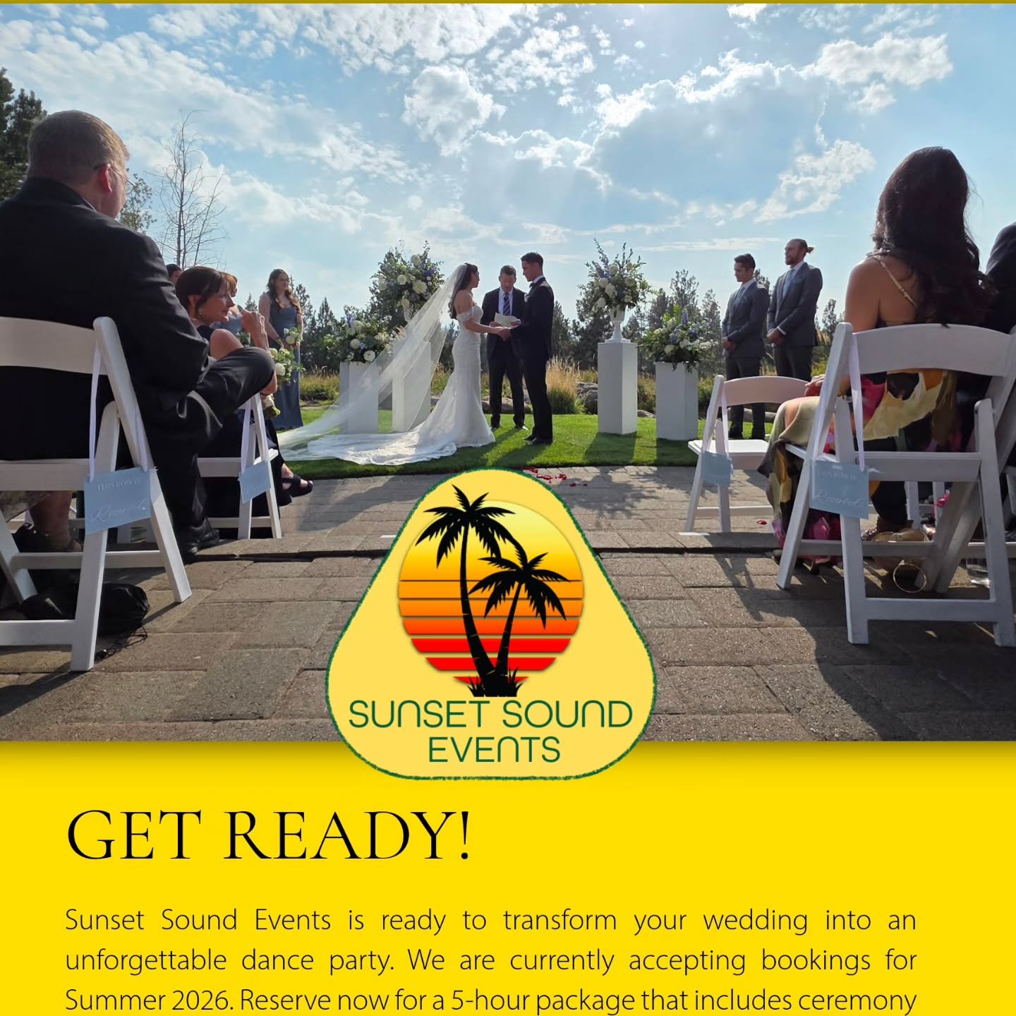 Just because summer events are done doesn't mean the fun has to stop. Winter is a great time to get creative with weddings and events. Take advantage of the darkness to add dramatic lighting, uplighting, and other special touches that will make your 