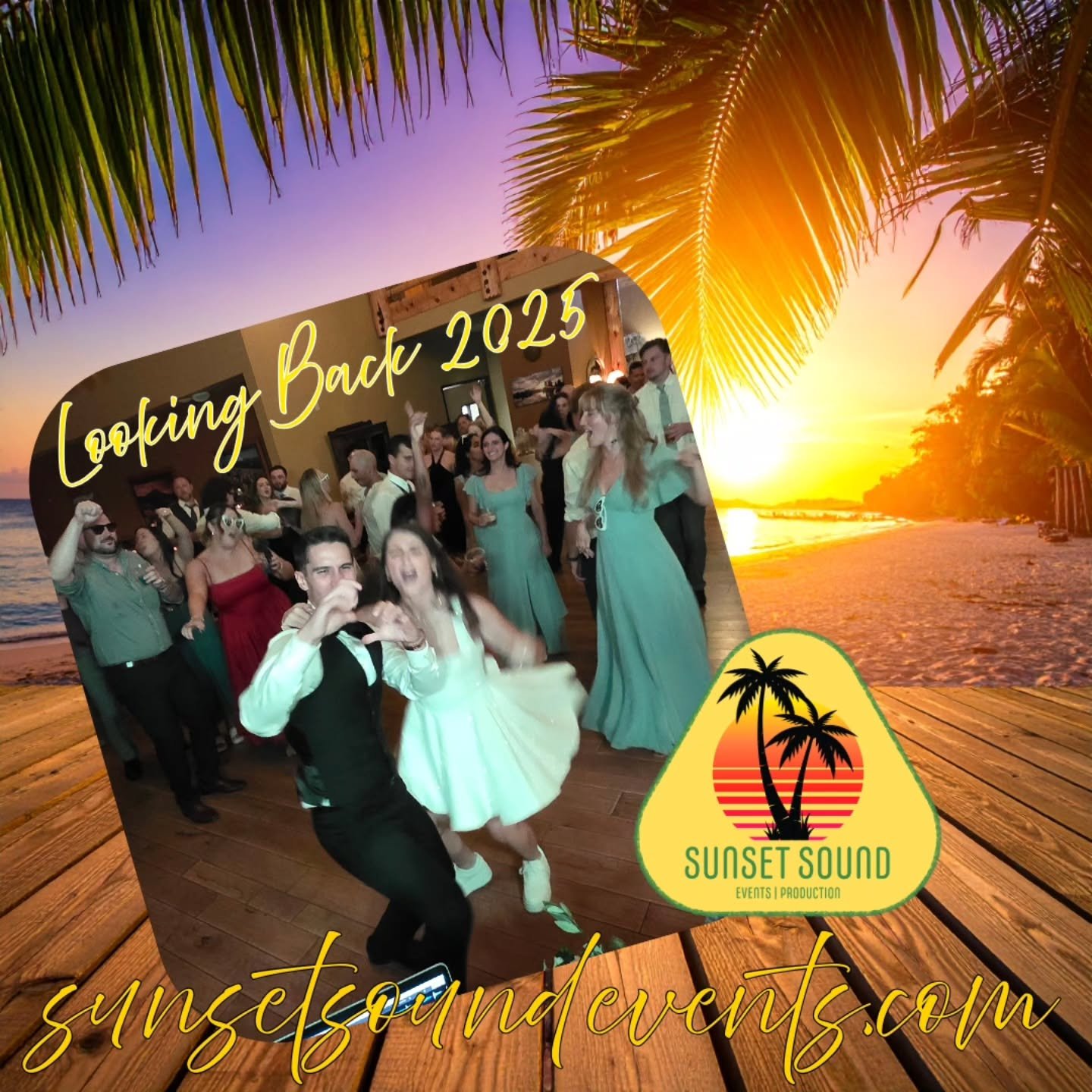 We cannot wait to party with you in 2026!

We got you cover for all your event needs, DJ, Photobooth, Cold Sparklers, Lighting, A/V needs and more

Www.sunsetsoundevents.com