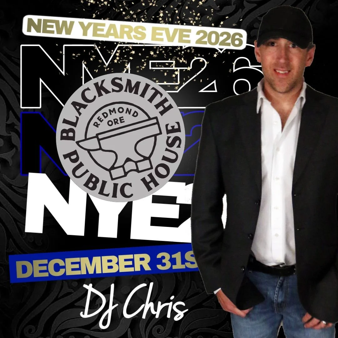 In four days! Blacksmith Public House will countdown to 2026. Be sure to come on out and make memories with out photobooth then learn a new line dance, sing karaoke then dance to the best dance hits to bring in the new year.