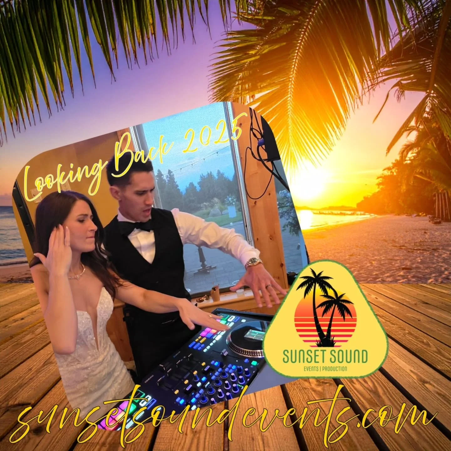 @sunsetsoundevents is looking back at 2025! 2026 is looking really good. Be sure to book now for your event.