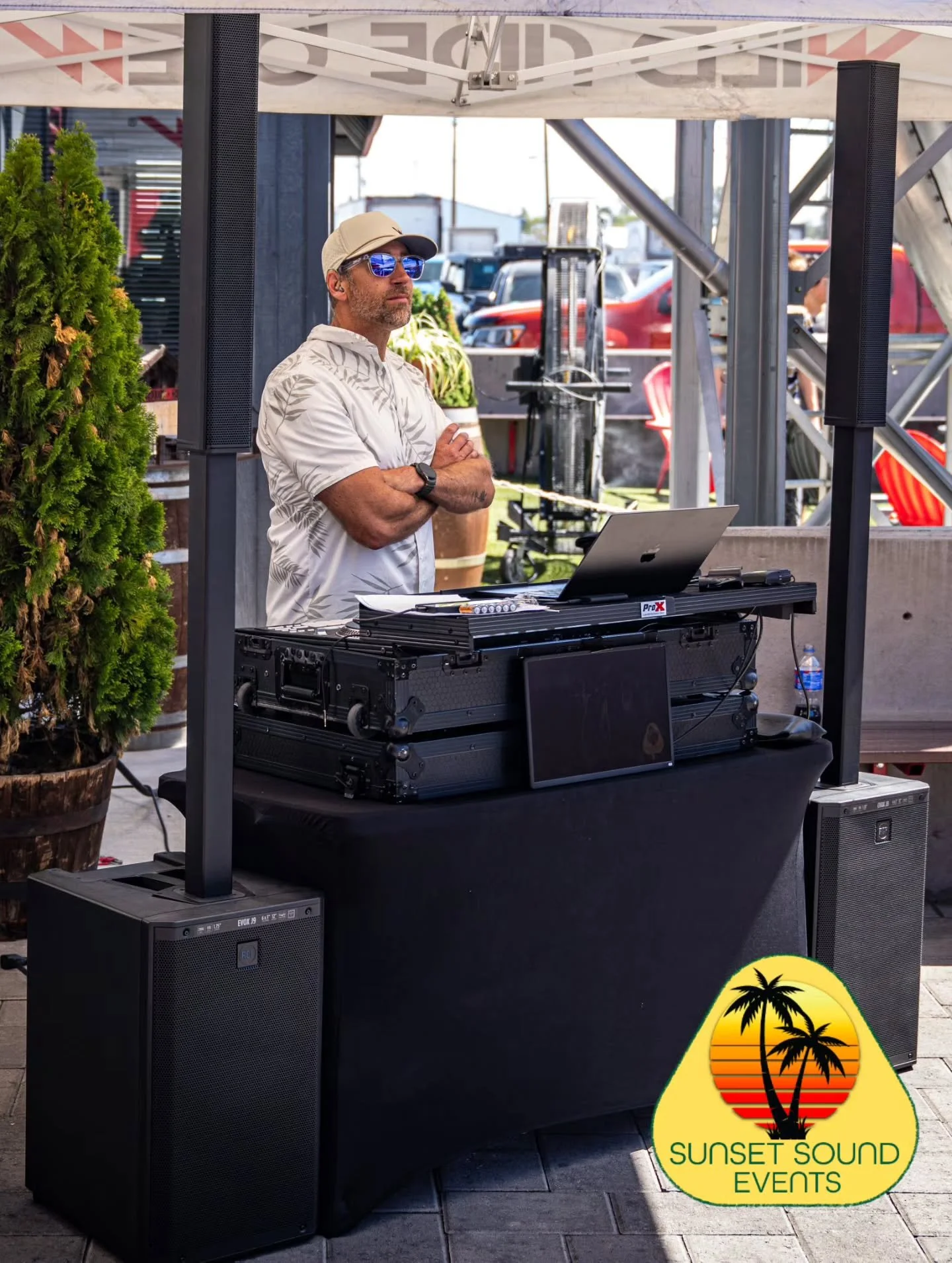 Thank you all who have used @sunsetsoundevents for 2026. We have done many events this season's and still more to come. 

This past weekend we were hosting and playing the dance hits at @wildridebrew for the car show. We love what we do as music is a