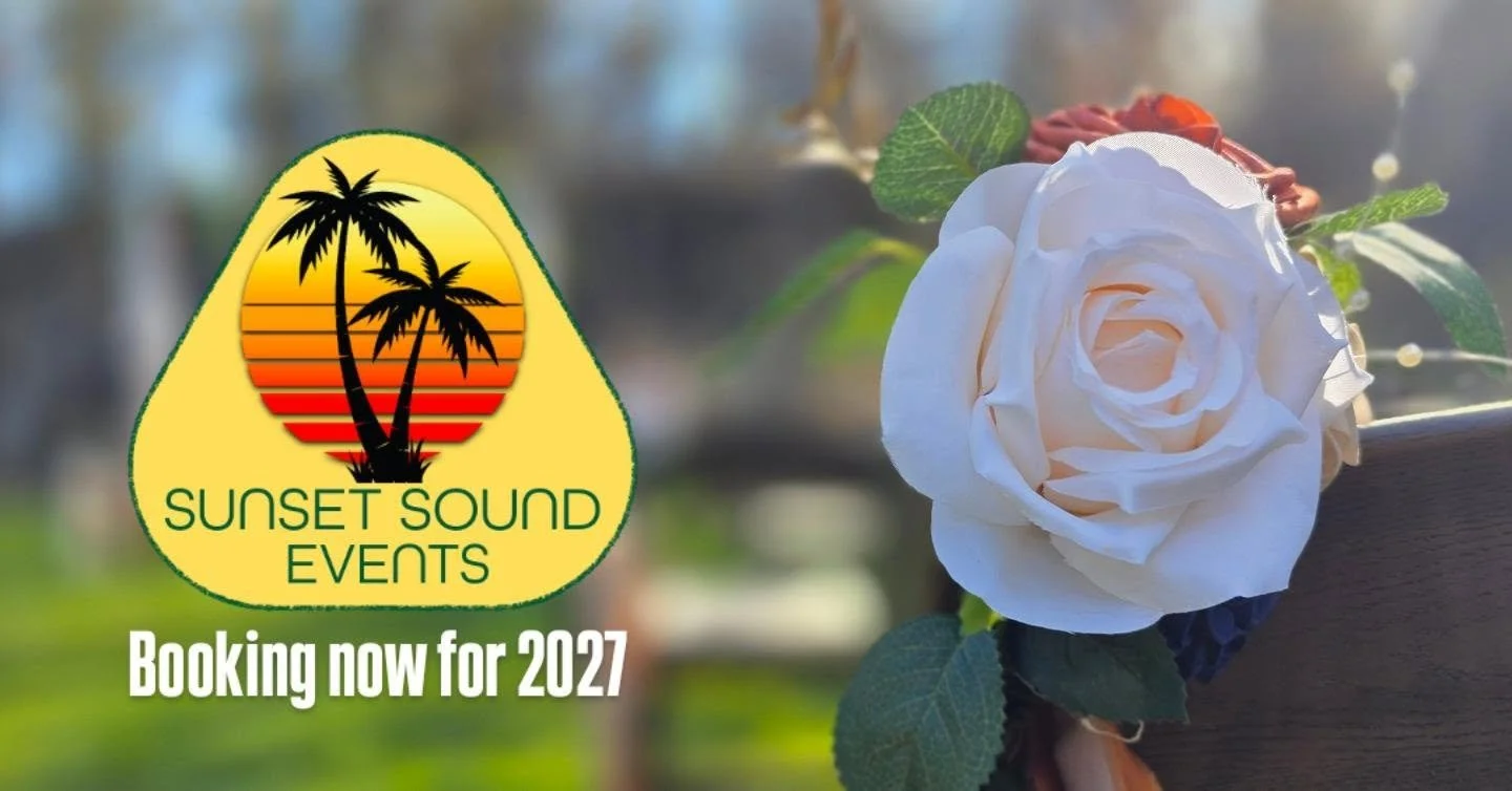 @sunsetsoundevents is getting ready for a busy 2027 event season.  Dates are booking fast.