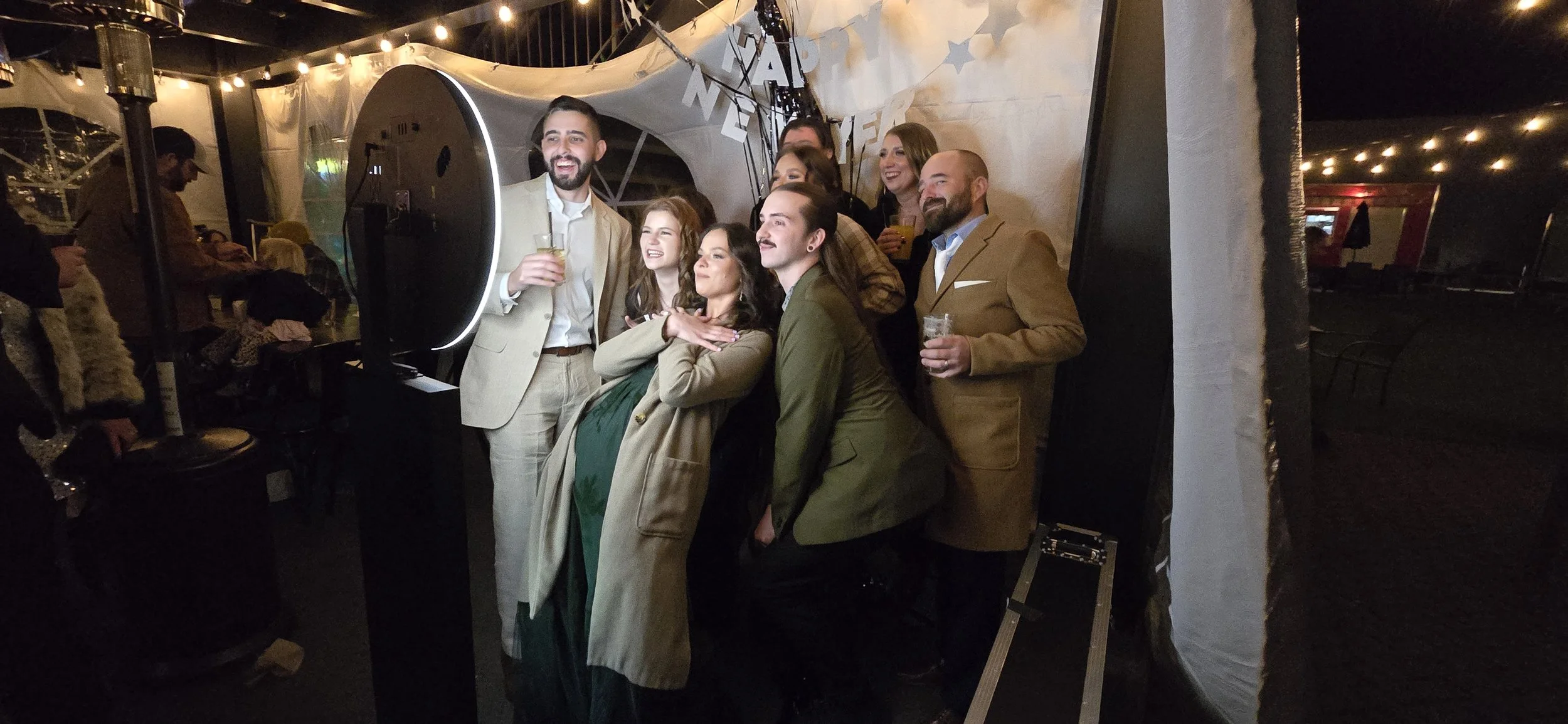Give your guests a way to create unforgettable memories with a fully customizable photo booth experience. The video screen can be tailored with your own graphics, colors, and text, making it perfectly on‑brand for weddings, parties, corporate events,