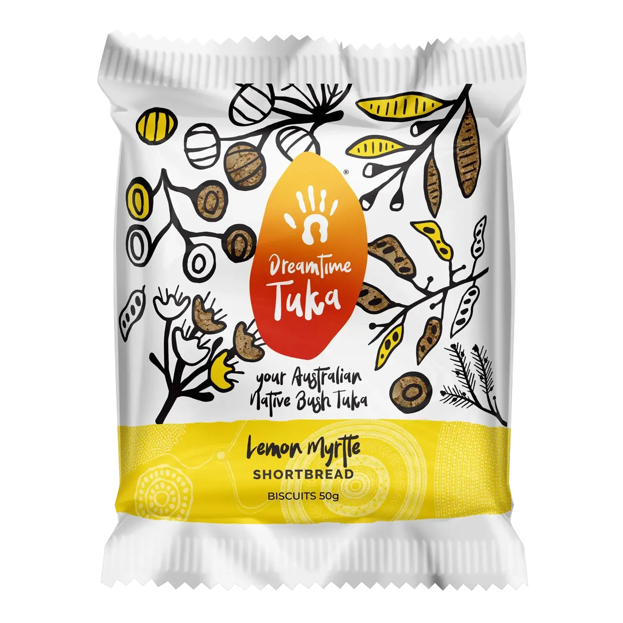 Lemon Myrtle Shortbread Biscuits (100 Serves)