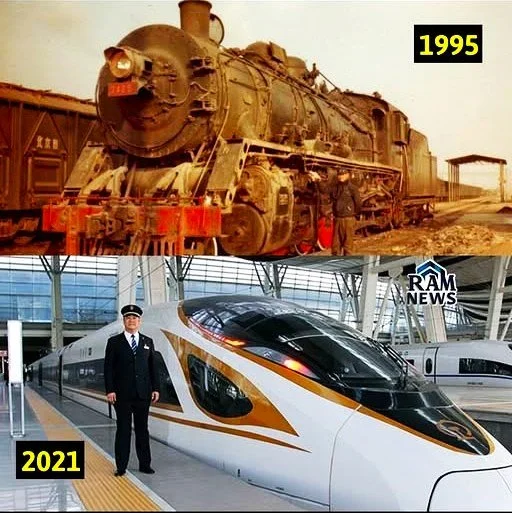 The train driver and the bullet train