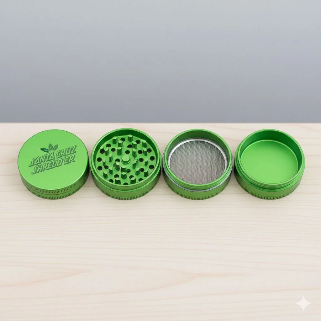 Grinder de plástico de 3 pisos