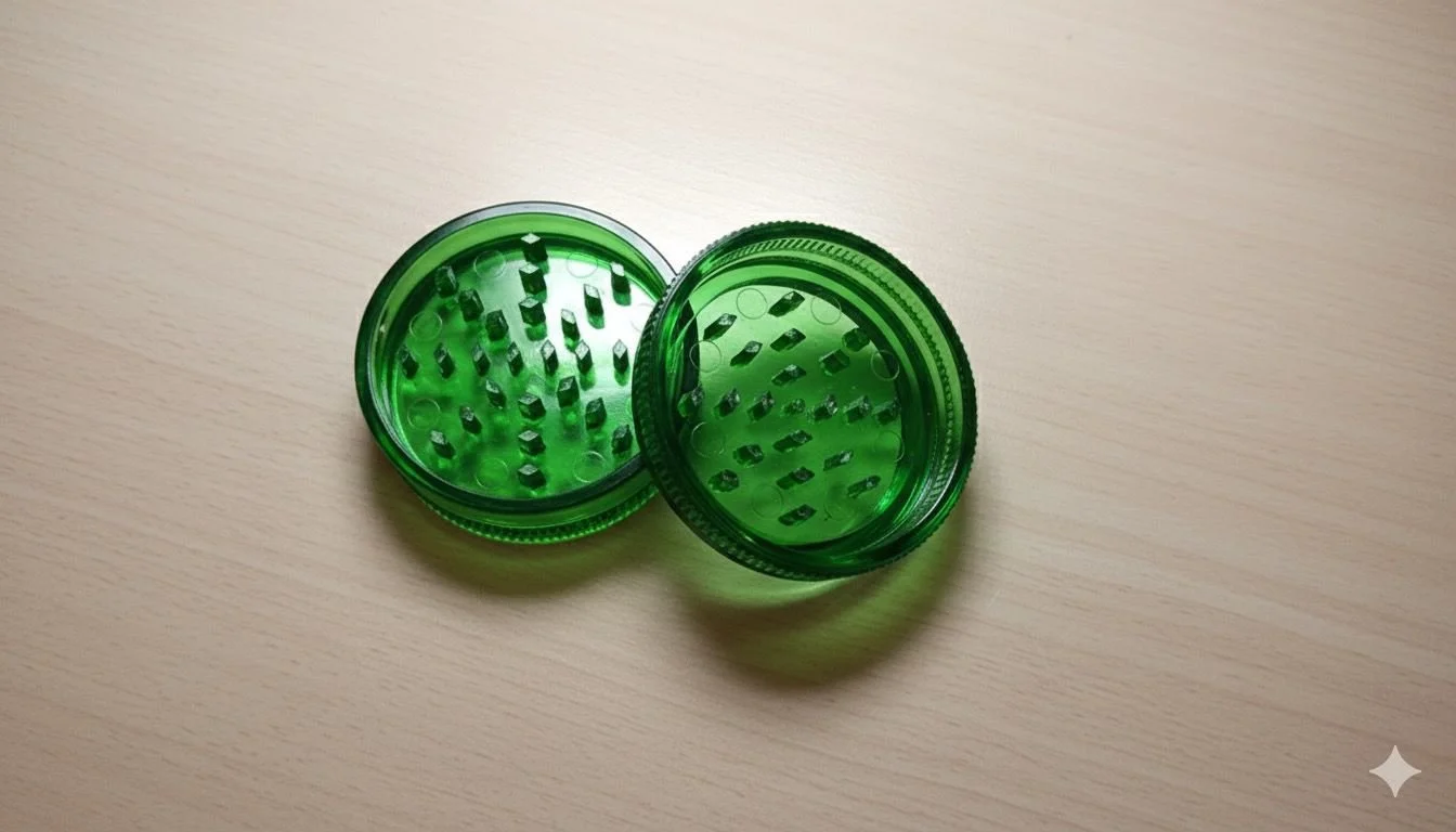 Grinder de plástico