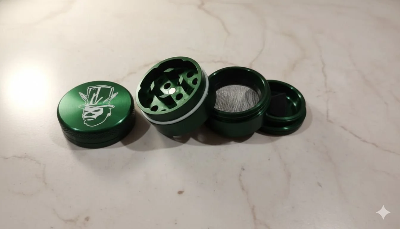 Grinder metálico Verde Chico