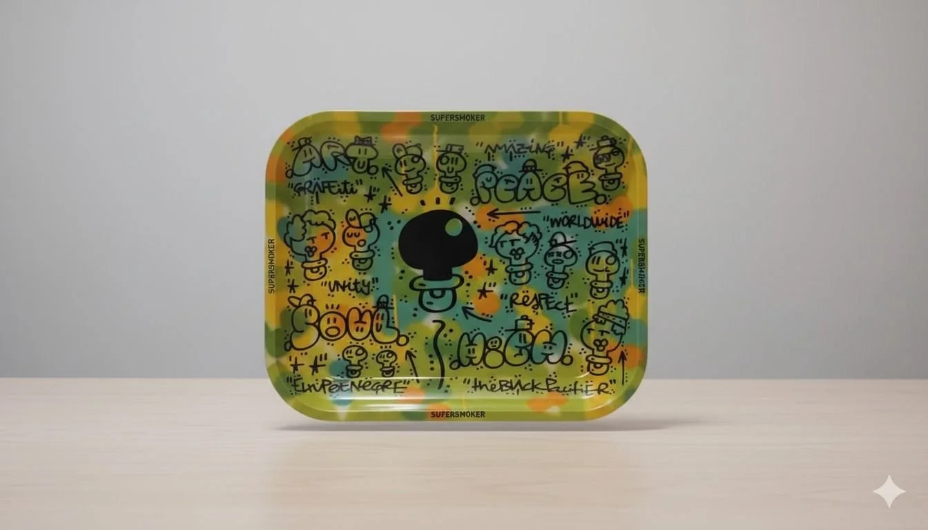 Charola de metal (grande)