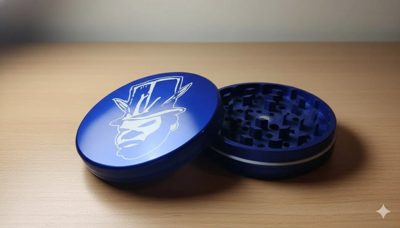 Grinder metálico Azul Gigante