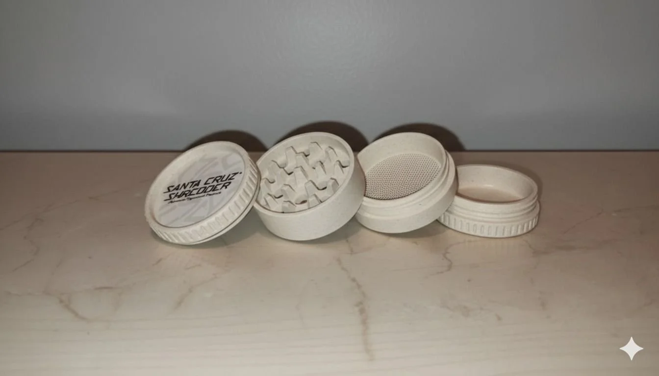 Grinder de plástico de 3 pisos