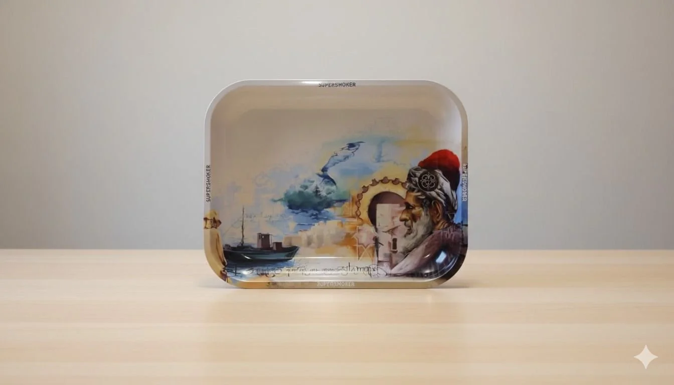 Charola de metal (grande)