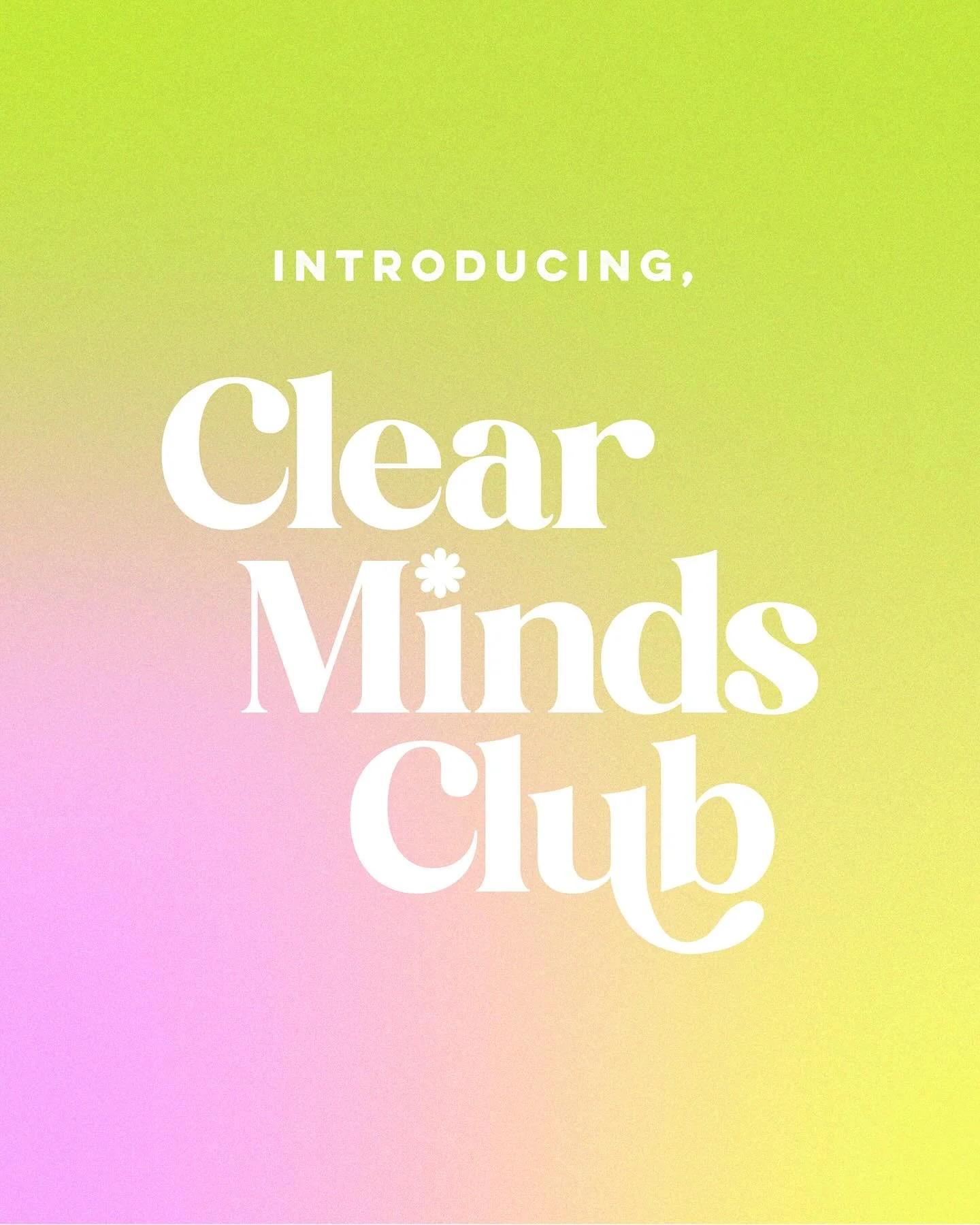 Introducing, Clear Minds Club 🌸

The Clear Minds Club is dedicated to encouraging young people to engage meaningfully with mental health content online.

We use mindfulness based interventions that have been shown to improve conditions such as anxie