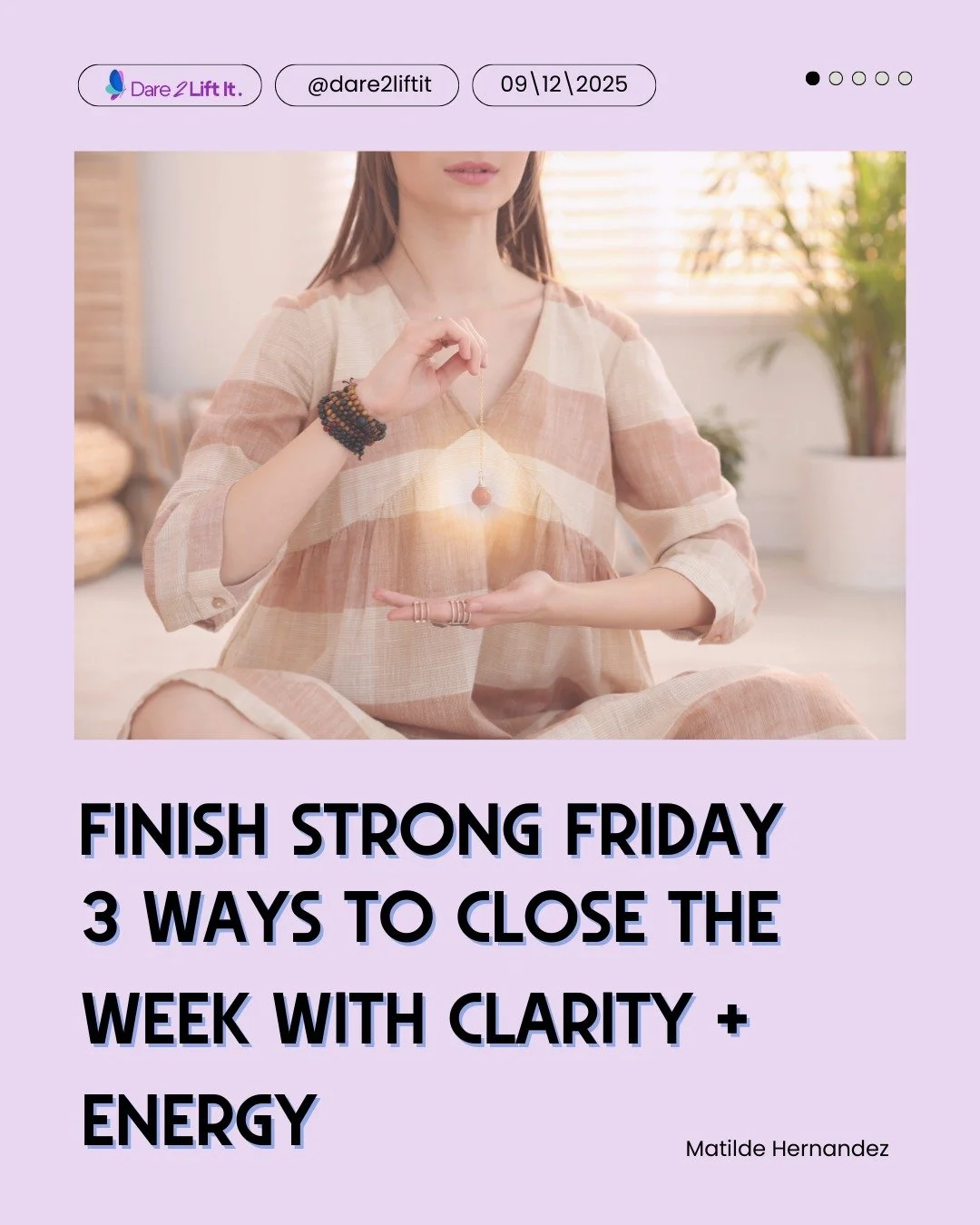 Too many leaders and dreamers limp into Friday, drained, distracted, and just waiting for the weekend.
But finishing strong is your secret weapon. It builds momentum that carries into Monday.

 Try this today:
1.Write down your biggest win and what i