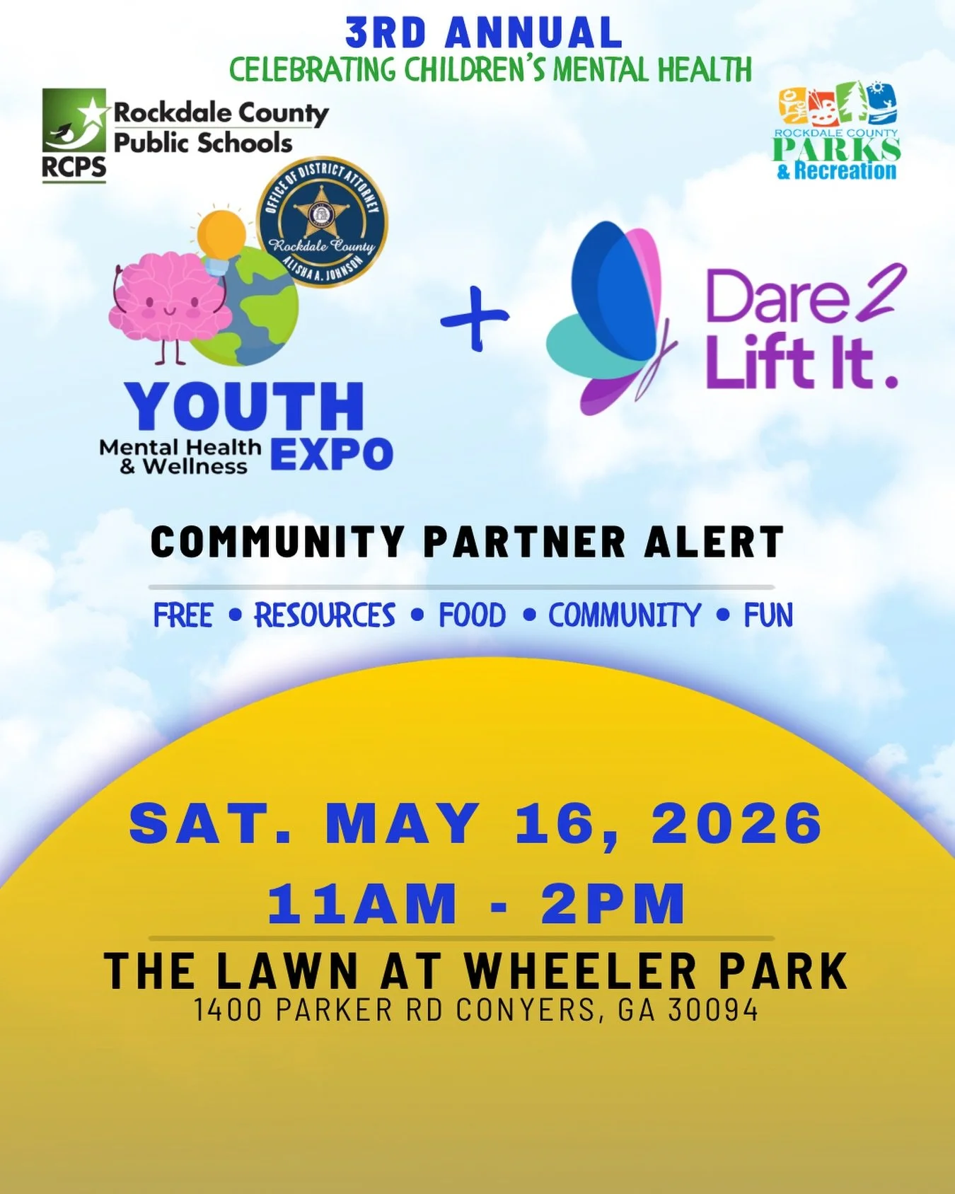 I&rsquo;m excited and honored to be part of the Rockdale community for this year&rsquo;s Youth Mental Health &amp; Wellness Expo on May 16th.

There is something powerful about creating spaces where youth and families can come together, have fun, ref