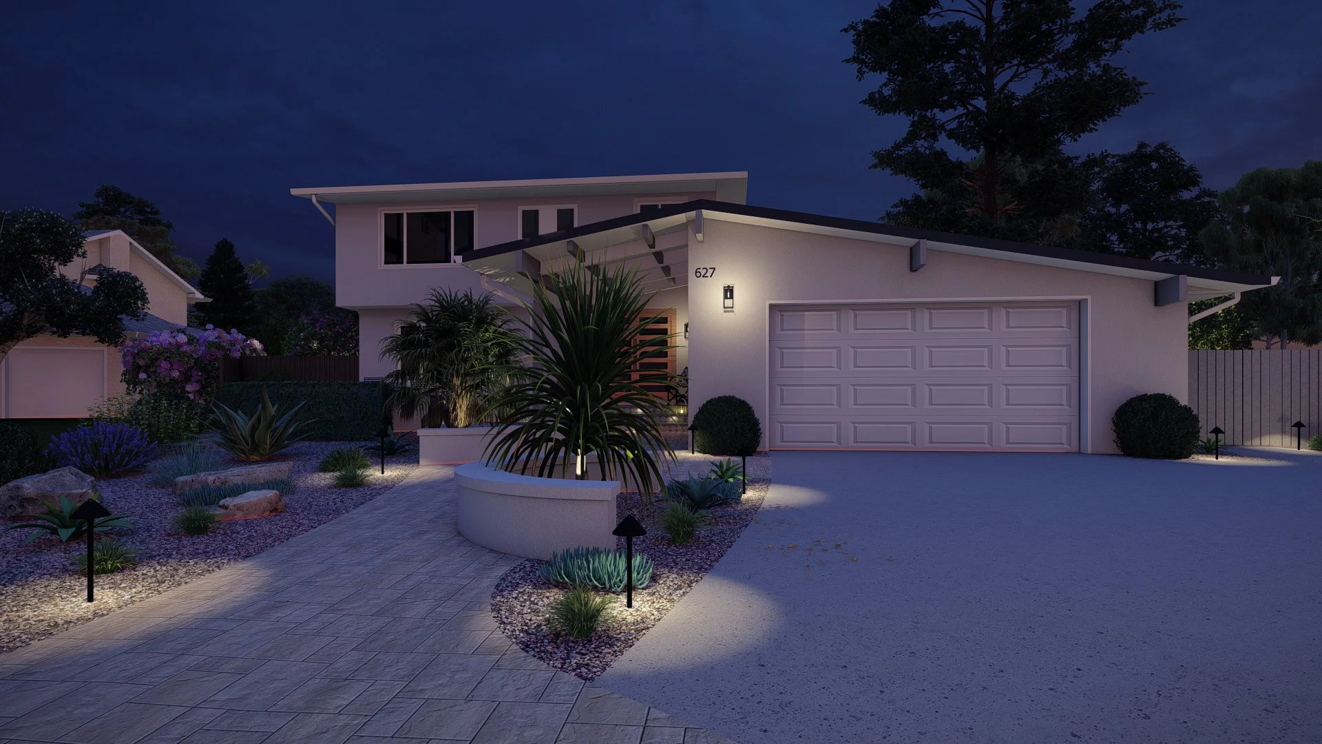 627 Rowell Lane_Mindful Construction Inc_V6_Nighttime Perspective 2.jpg