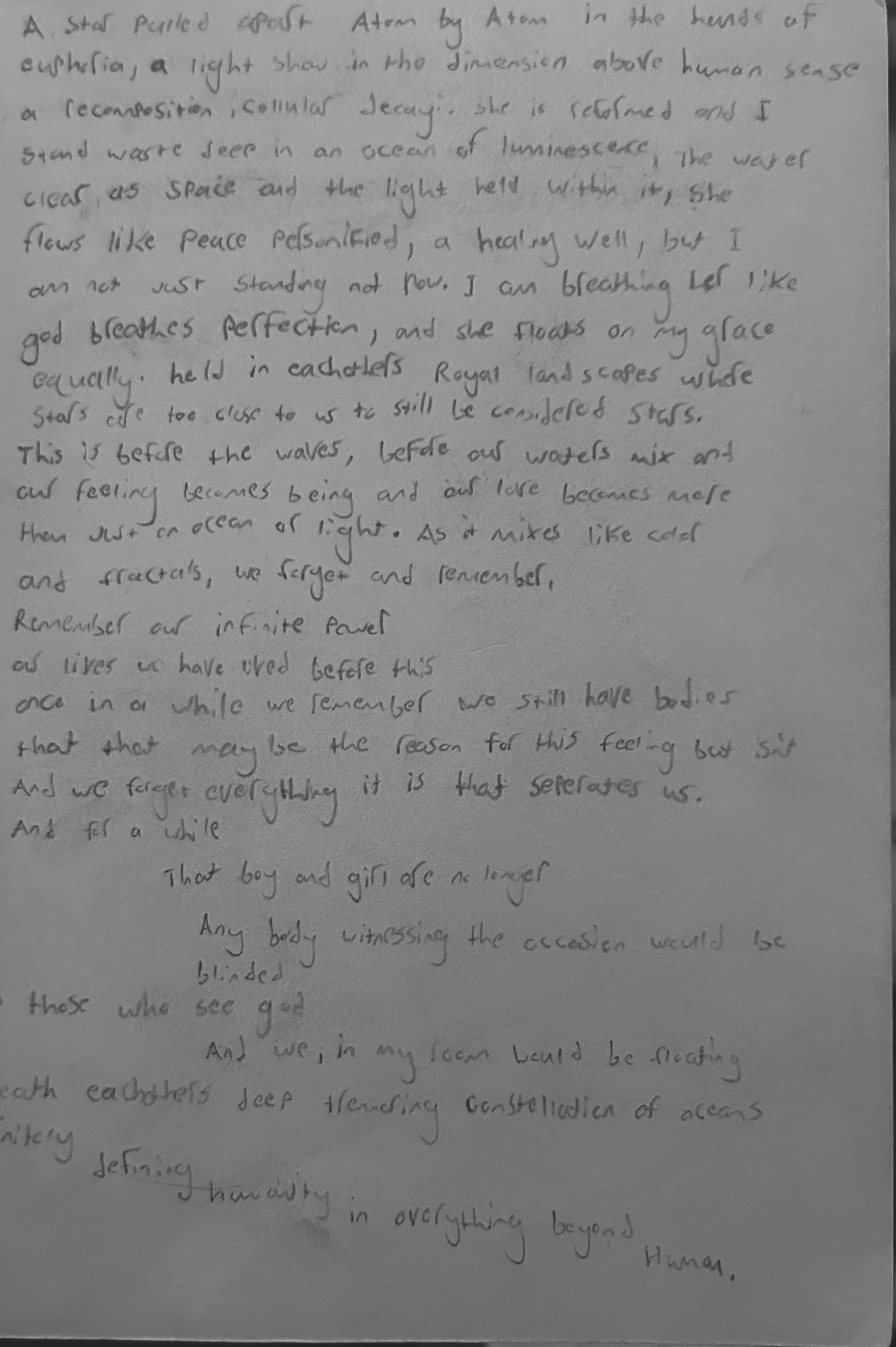 EVERYTHING BEYOND HUMAN