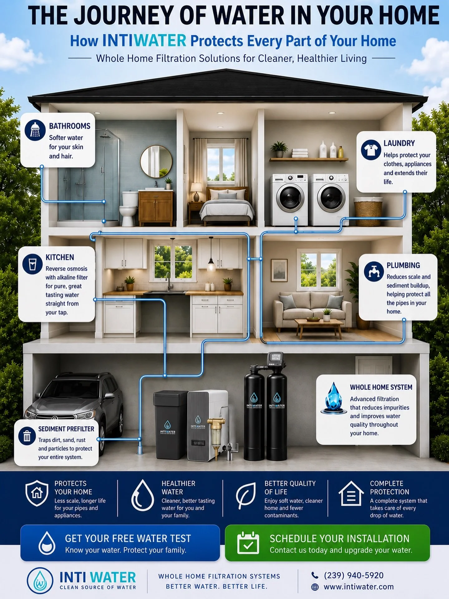 DM us for your FREE in home water test today from one of our water analysts! 💧