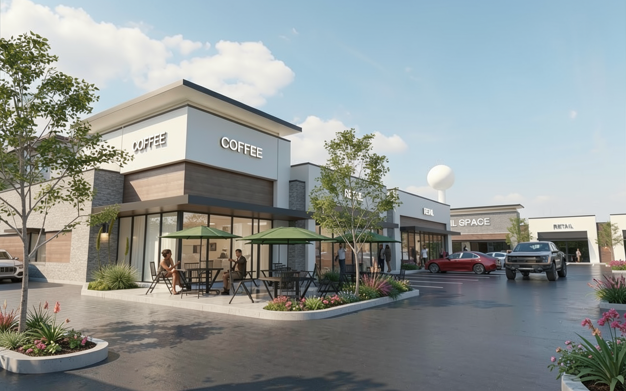 Jenks Shopping Center Concept - Jenks, OK