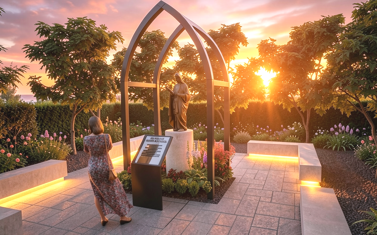 St. Monica Catholic Church Centennial Garden - 2025