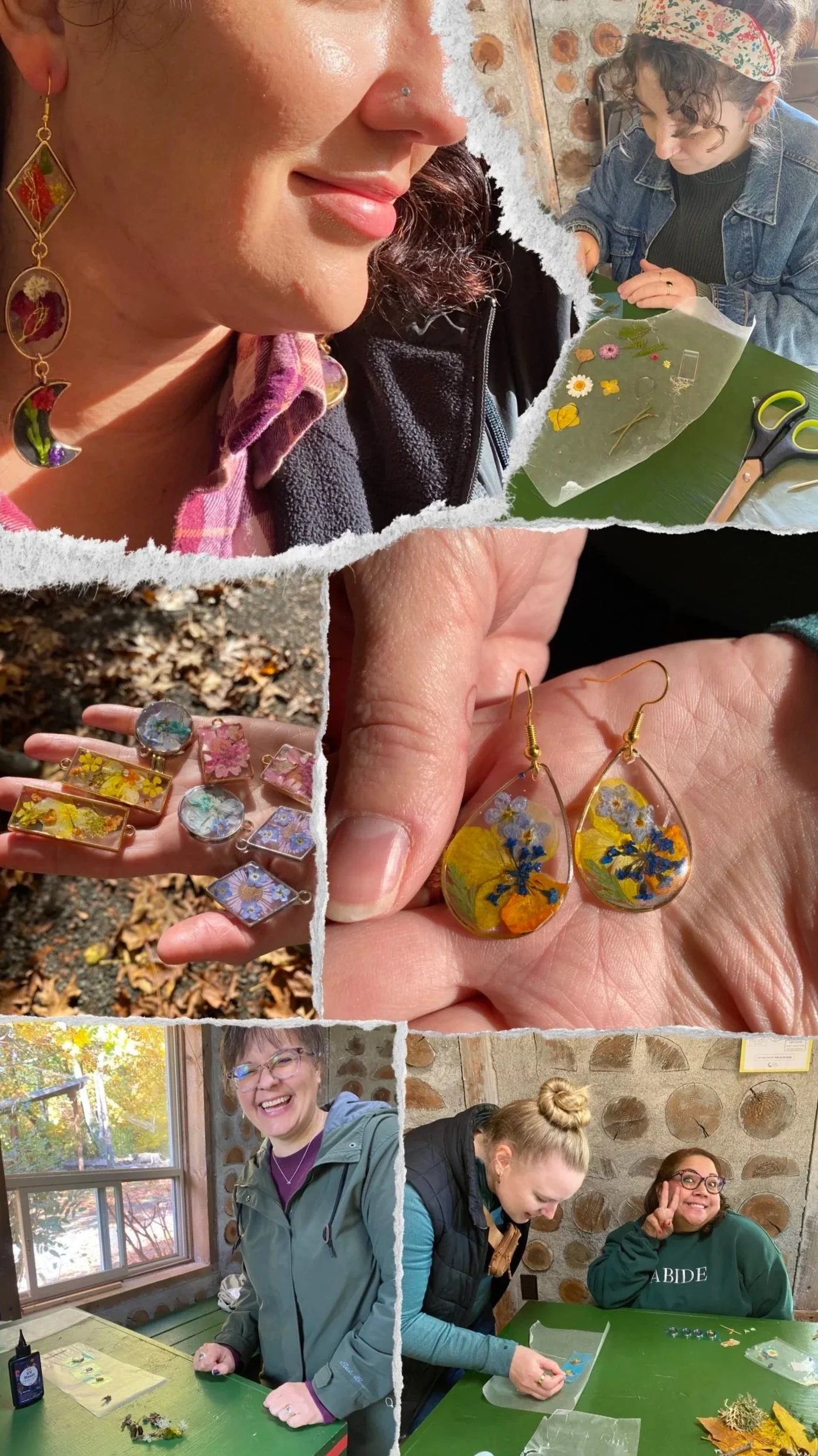 Resin Jewelry Class at Hoyt Arboretum WAITLIST