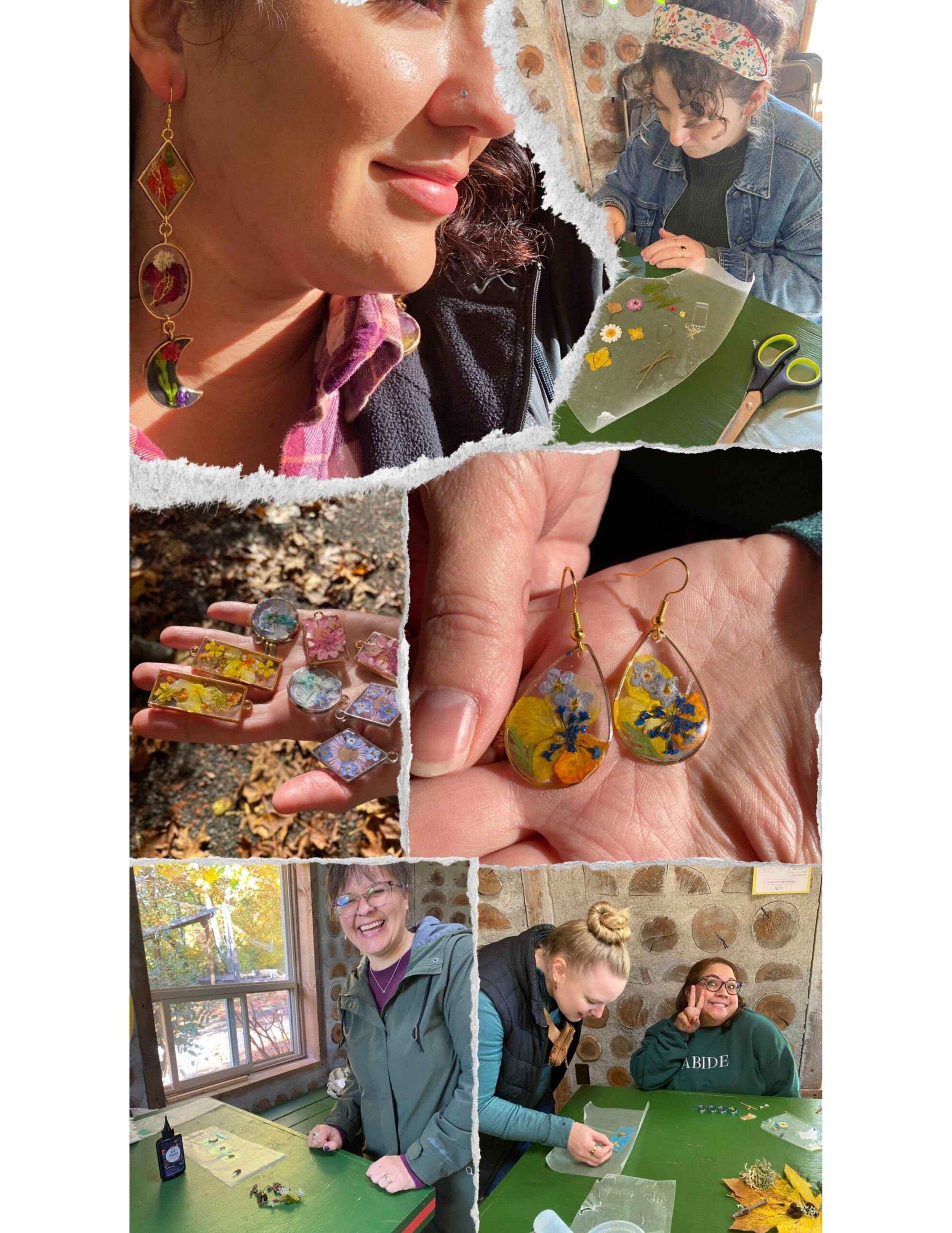 Resin Jewelry Studio at Columbia Springs