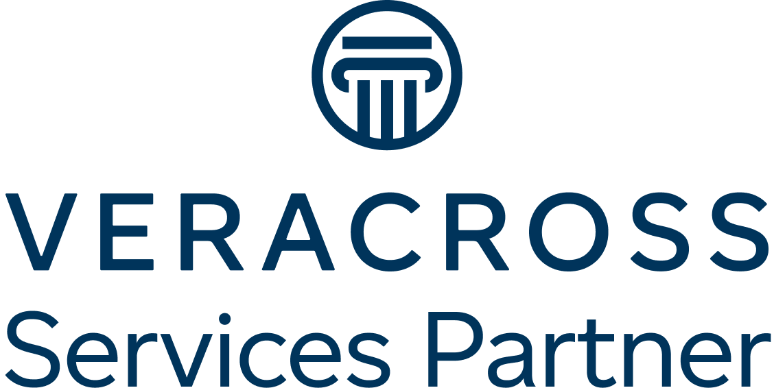 Veracross logo with a circular icon above the company name and the tagline 'Services Partner' below.