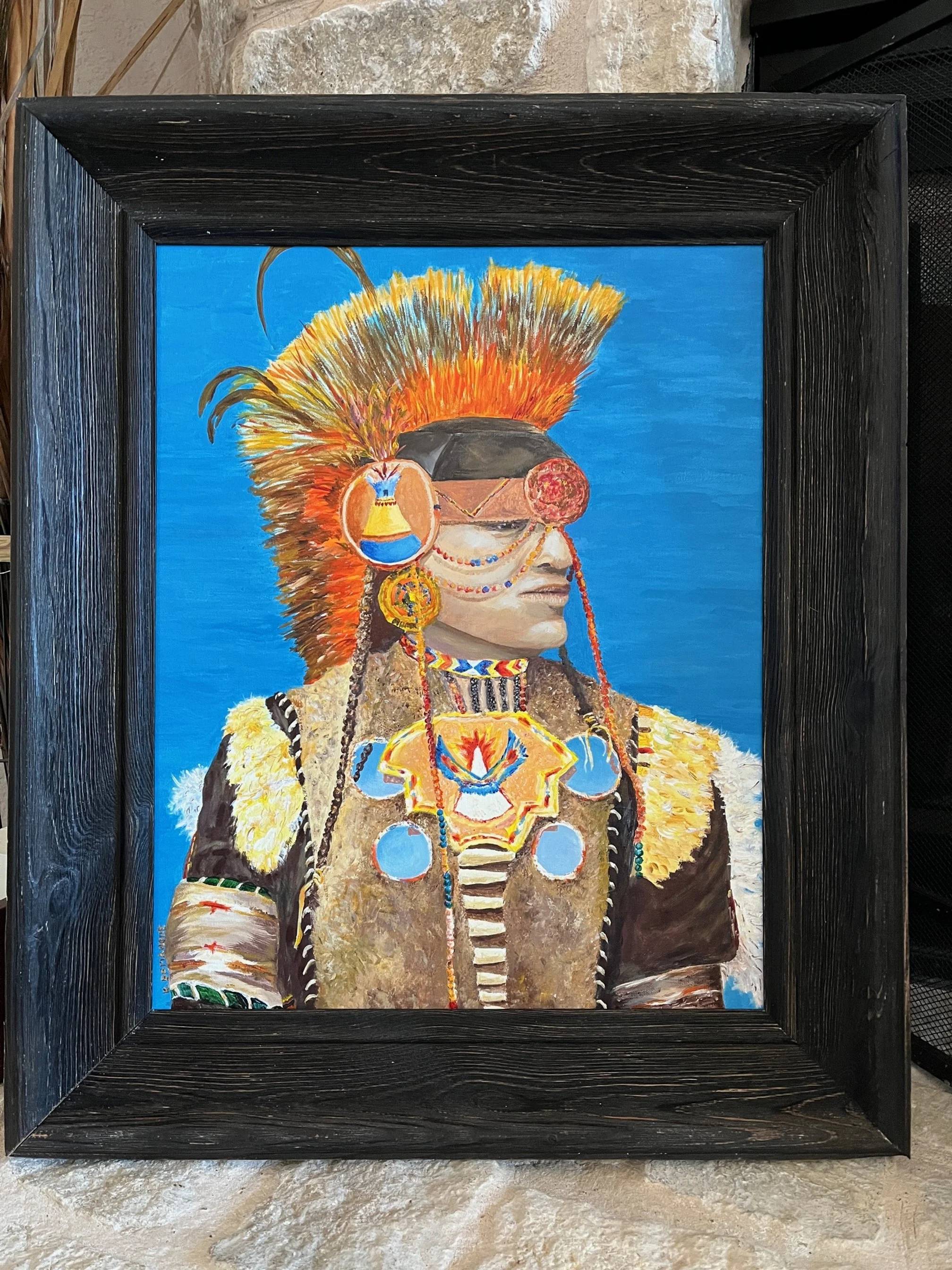 Mirrored Spirit 16 x 20 Acrylic.JPG