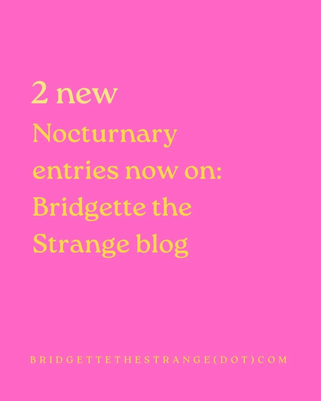 Two new Nocturnary (a witch&rsquo;s night journal) entries for you on the site.

You know where to find how to get there.

Hope you enjoy the new site look and new features! 

Let me know what you think,
Bridgette xoxo

#witchcraftispolitical #witchb