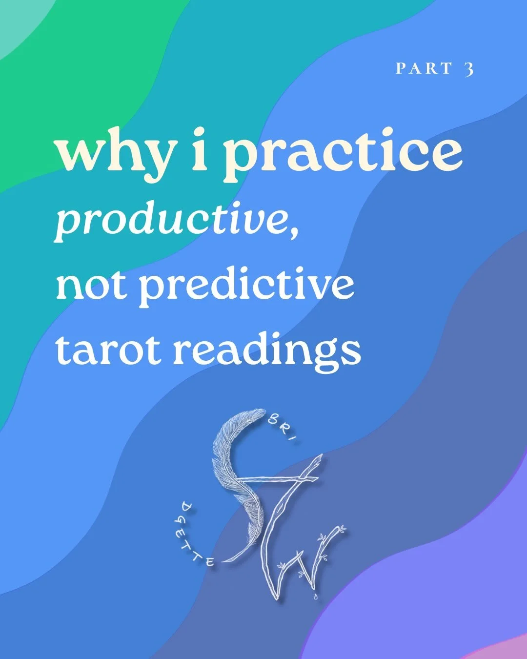 Why I practice productive, not predictive tarot readings, part 3.

#tarotreader #tarotteacher #witch