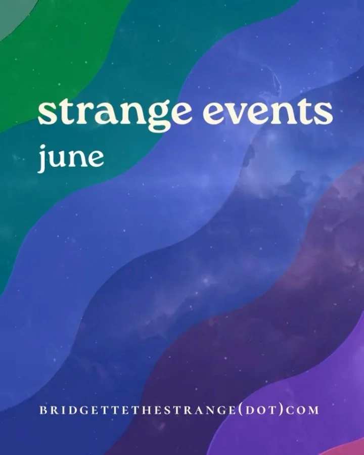 Summer is coming and I am planning some magical events!

I&rsquo;ll be doing tarot readings during the Pompton Stroll at Weyward Market! It&rsquo;s a wonderful night to walk around, eat good, check out local small, and more!

Then, I&rsquo;ll be read