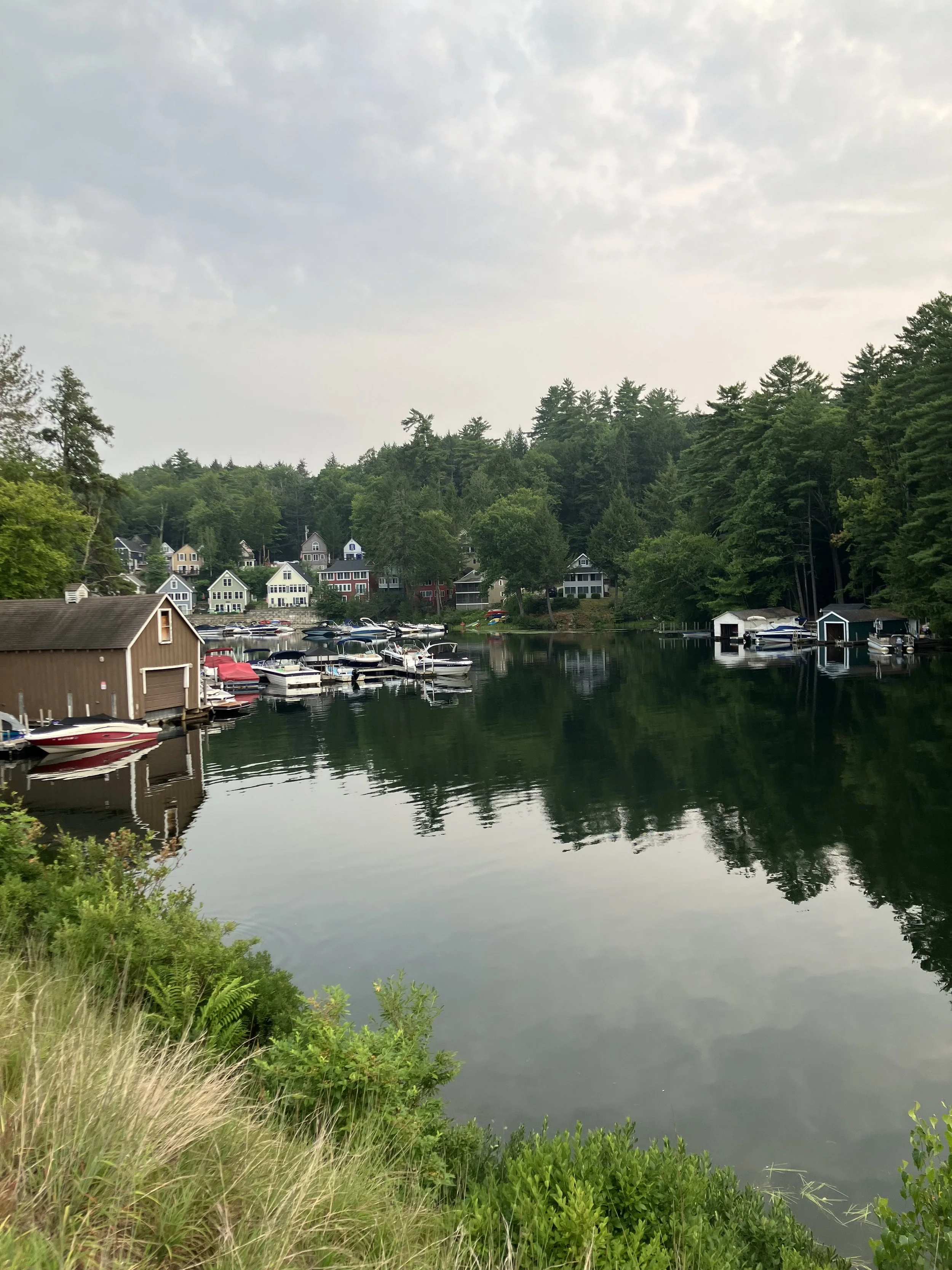 Campground on Lake Winnipesaukee