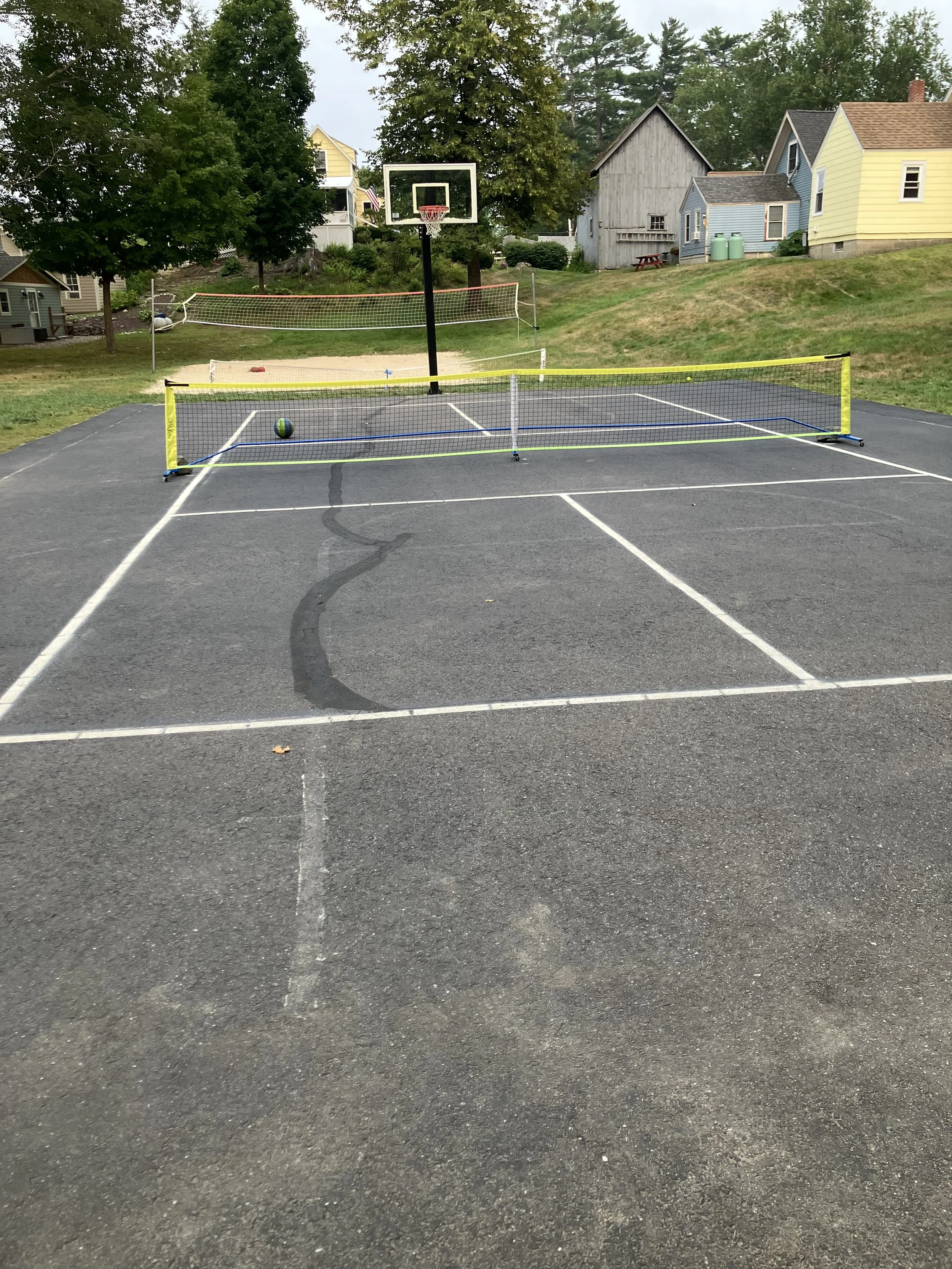 Basketball and Pickleball Court