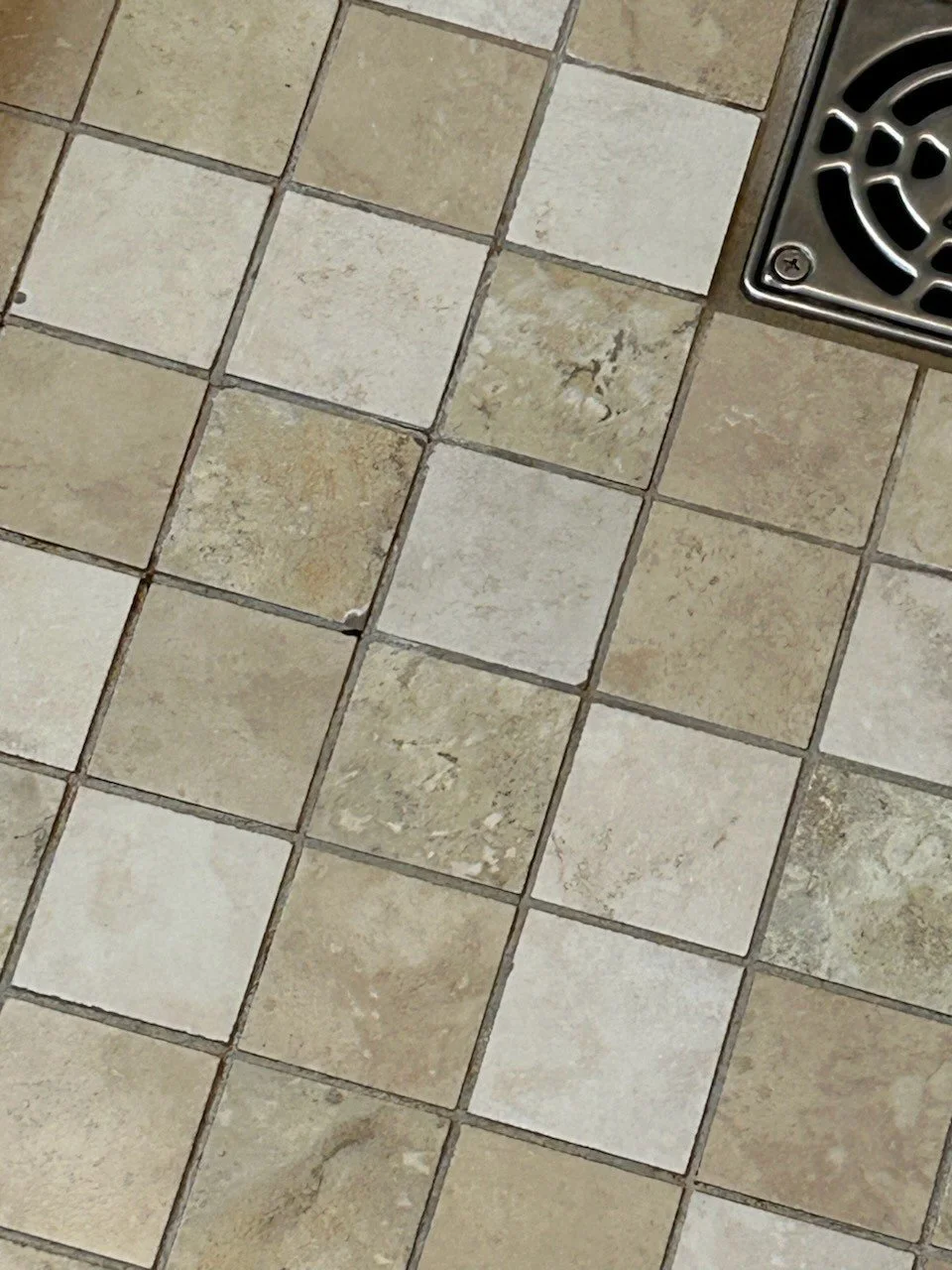 Cracks in the floor tile grout are leading to the shower leak. Halifax, Dartmouth, Bedford, Lower Sackville, Hammonds Plains, Fall River, Timberlea