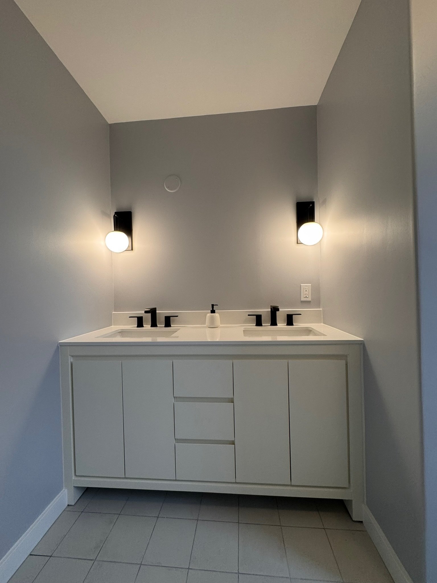 Modern Double Vanity