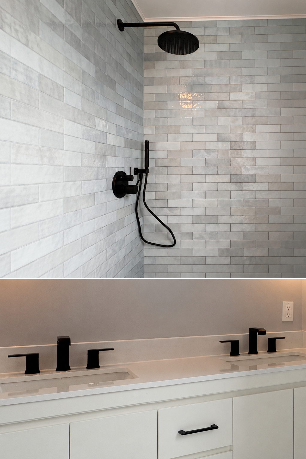 Matte Black Fixtures