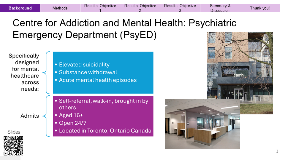 Definition of Psychiatric Emergency Department 