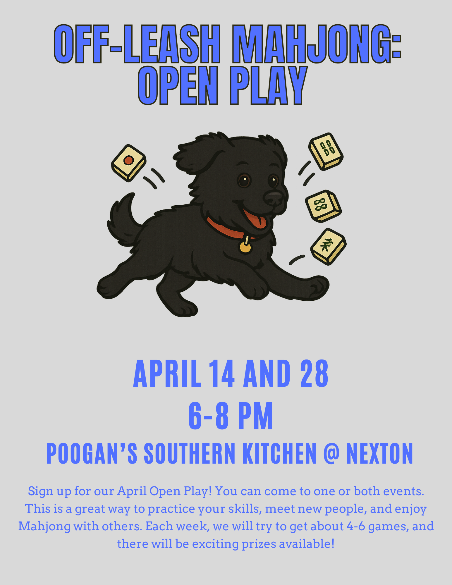 Off-Leash Open Play (April 2026)