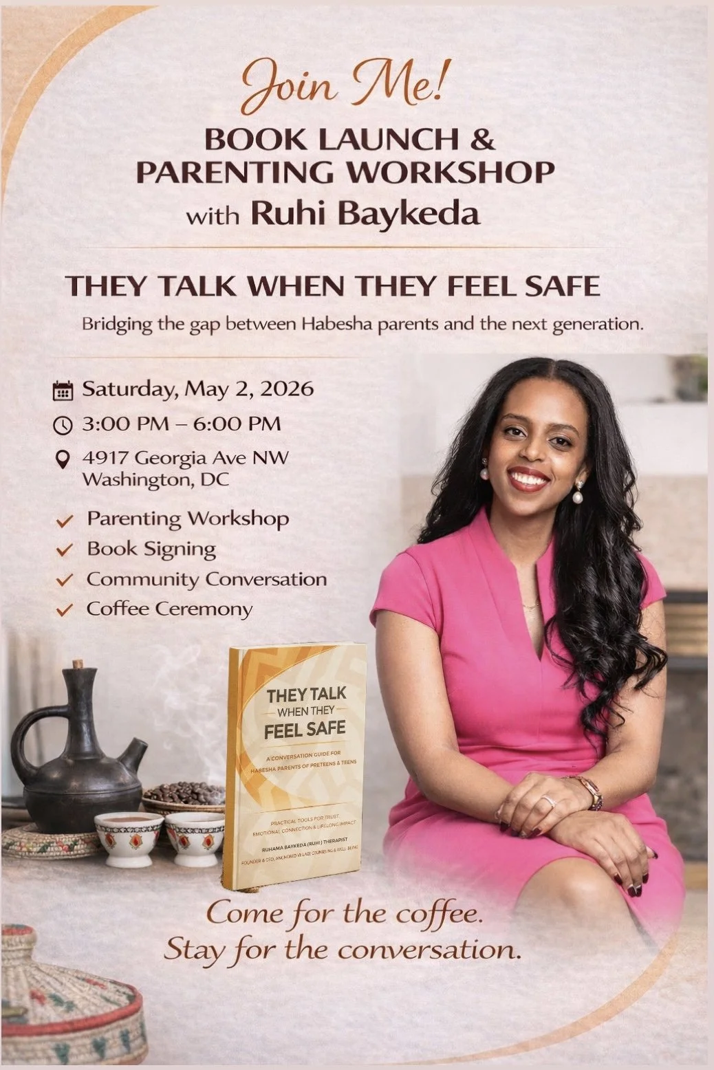 Parenting Workshop and Book Launch 