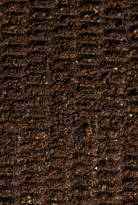 Coffee grounds trial 